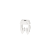 White marker (6) for 1 to 2.5 mm² cross-section cable
